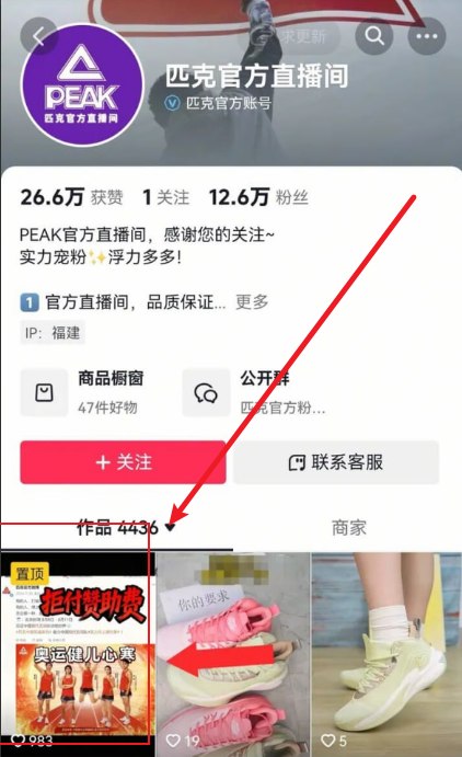 匹克官方直播间发视频曝拒付奥运赞助款，评论区牵出内部员工欠薪争议6月15日，匹克旗下抖音蓝V认证账号“匹克官方直播间”出现涉及员工欠薪、赞助款逾期等内容