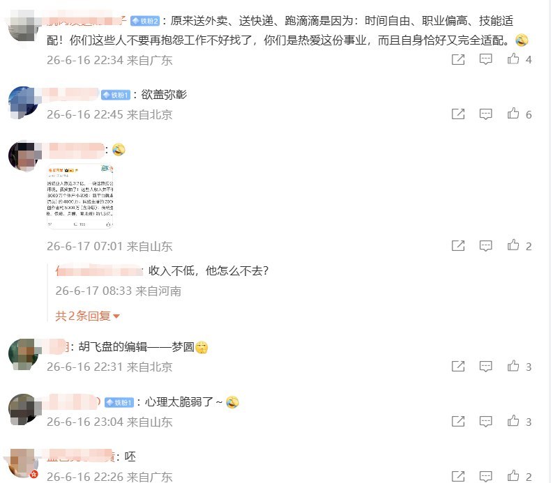 6月16日，《环球时报》发表社评《灵活就业=间歇性失业吗？》文章称，把灵活就业等同于“间歇性失业”，甚至据此推断中国失业率高达“40%”，是“危言耸听”