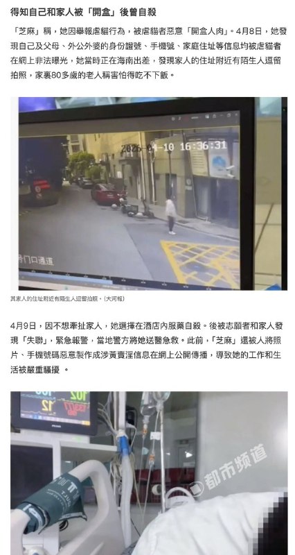 网友投稿：上海一名动物救助志愿者，网名“芝麻回家”