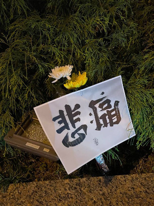 12月2日，香港大埔火灾遇难者头七，自走出地铁站的那一刻起，所有人好像都向着同一个目的地前行，前行的人跟着更前面的人，没有人会迷路