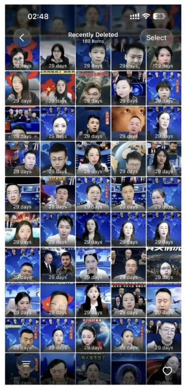 “蛆块链”近日，一名知乎网友抱怨：最近我的抖音账号一下子窜出来几百个讲国际时事的主播矩阵