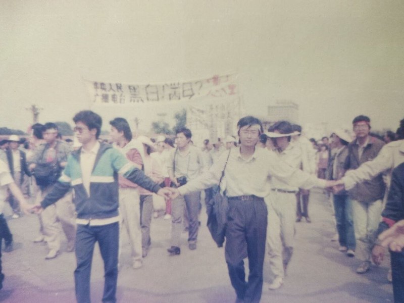 #你没看过的六四 系列图片展2​今天的中国万马齐喑，媒体只能做党的喉舌