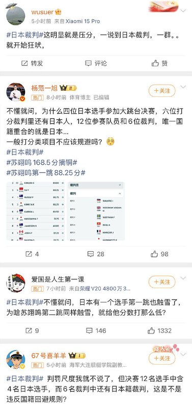 2月8日，苏翊鸣在2026年米兰冬奥会单板滑雪大跳台决赛中获得铜牌，总分168.50分