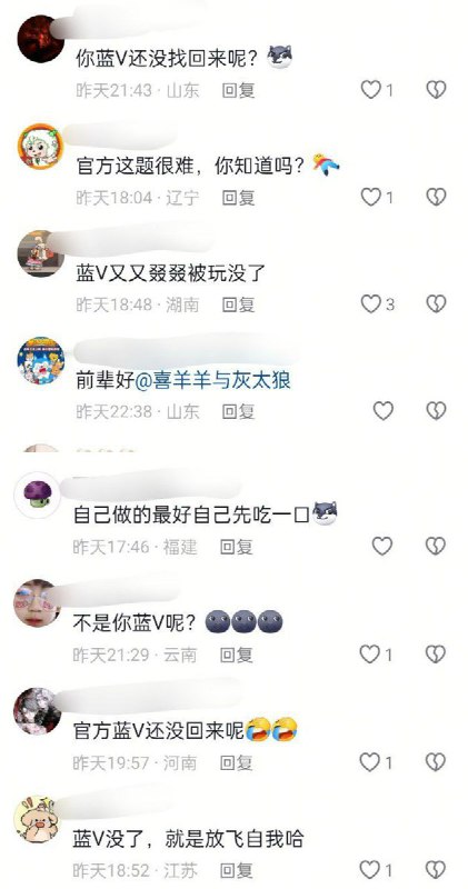 11月25日，毛岸英忌日当天，喜洋洋与灰太狼官方账号发布视频《红太狼蛋炒饭》，引发网友集体阴阳怪气