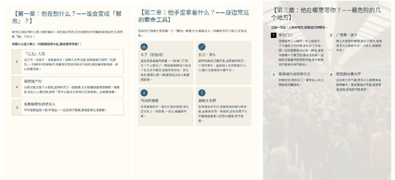 12月30日，一名博主“老王谈治安”分享《完全防止张献忠手册》