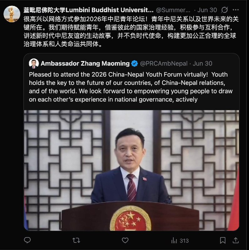 中国版本的佛教，无处不在的渗透7月3日，彭博社报道，中印两国正围绕佛教这一软实力展开激烈争夺