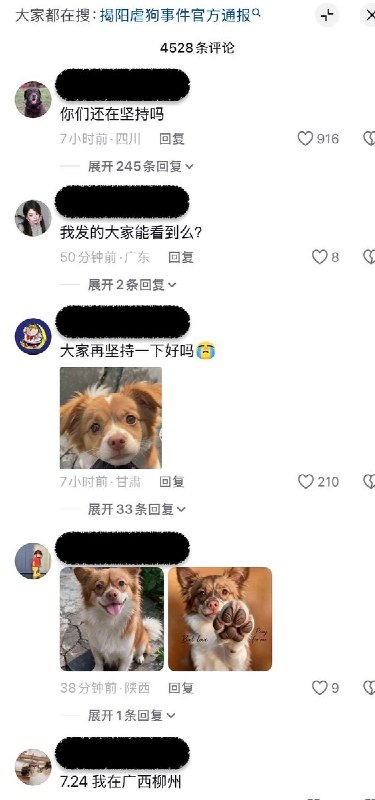 【广东揭阳小狗旺旺】7月23日，一位网友向平台审核喊话：我只是一个爱分享生活的小女孩