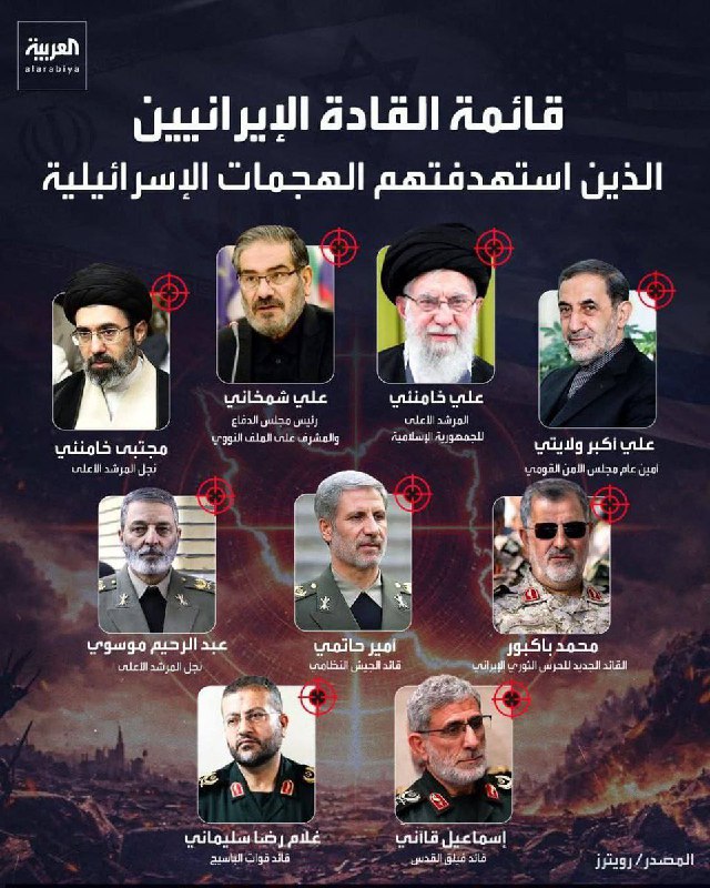 这是昨天首轮袭击的目标名单，这些人中大部分已被证实死亡