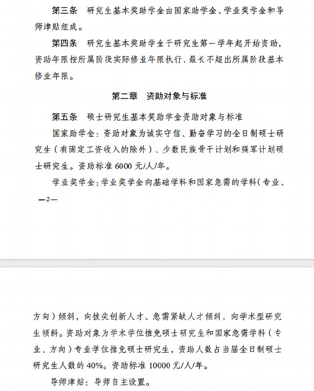 网友投稿：哈工大开学前一个月修改硕士奖学金规则，大幅削减奖学金，仅向40%发放，且不包含考研学生据网友反映，哈尔滨工业大学于7月27日（距离开学约一个月）发布新的研究生奖学金政策