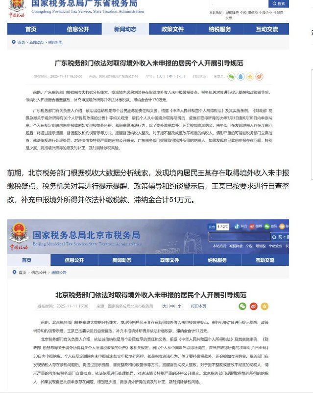 中国专家分析：境外所得补税或成今年征管重点