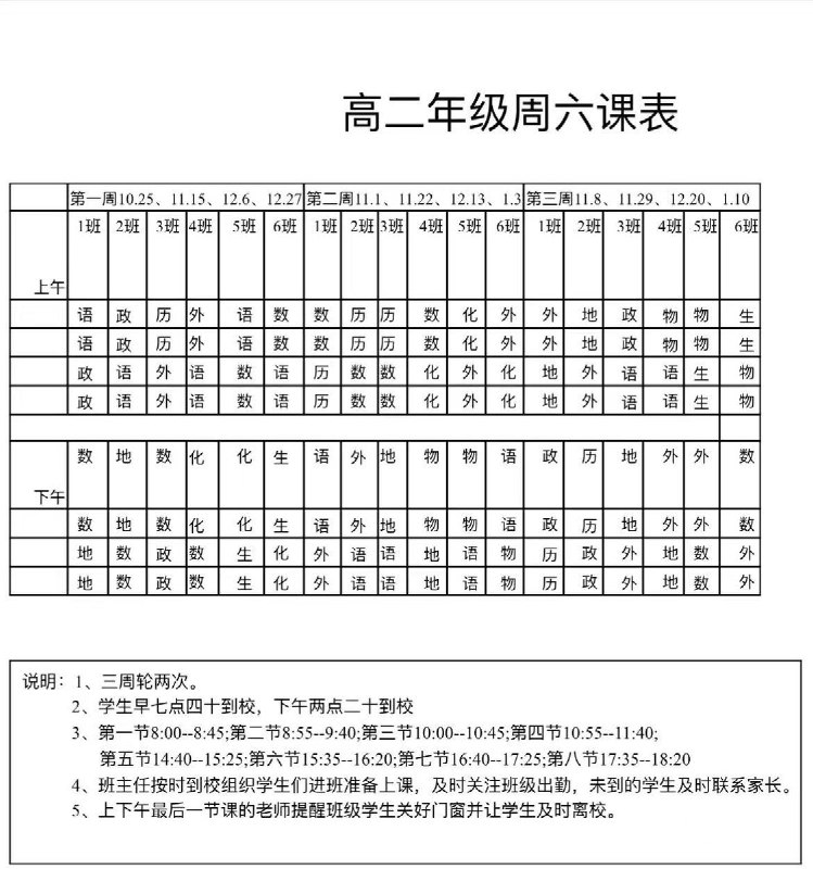 呼和浩特市第七中学与十六中在舆论压力下曾短暂停止周六补课，但仅几日后便“死灰复燃”，恢复违规周六上课