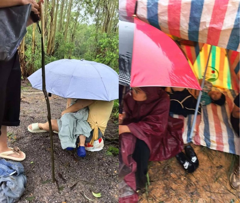 “私自赈灾，等同谋反”：想救援，需审批广西横州市云表镇逃离洪水躲在山上的上千村民目前仍然受困