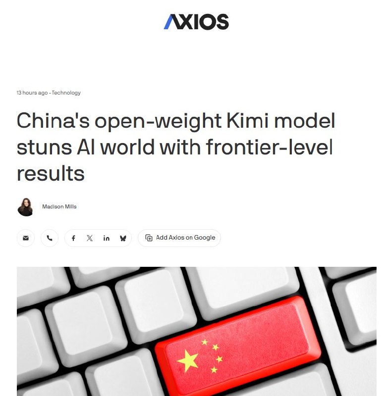 Kimi K3震动硅谷，中国AI同行先跌为敬7月17日，月之暗面发布Kimi K3：总参数达2.8万亿，拥有百万Token上下文，并计划于7月27日开放模型权重
