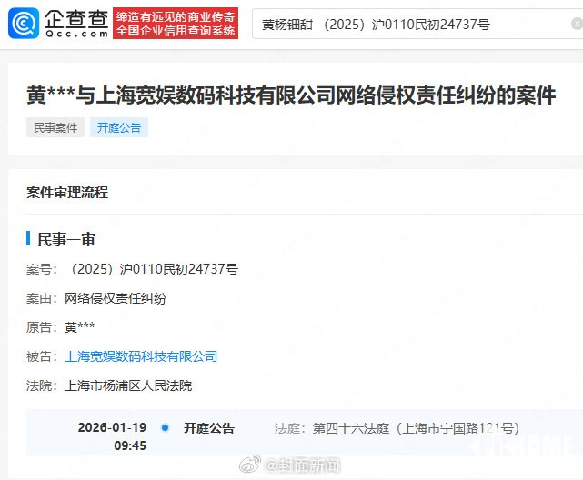 12月9日，此前因“低调却奢侈”的生活方式引发争议的演员黄杨钿甜，就“天价耳环”风波起诉B站